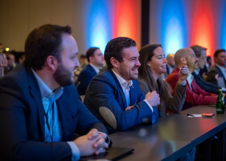 professional portrait of executive in office environment