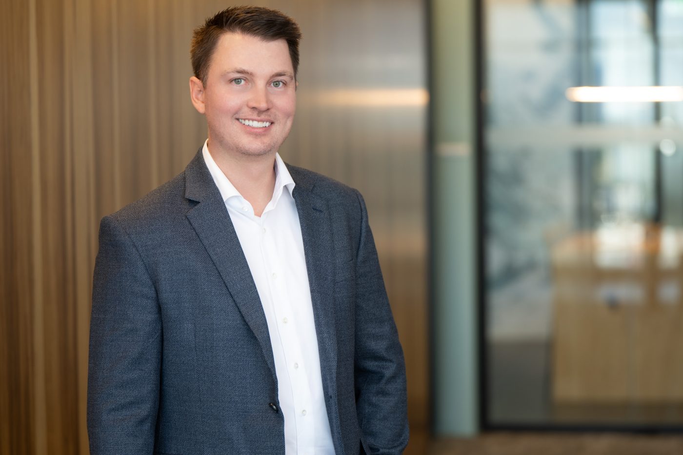 Environmental portrait of Denver Law Firm Attorney
