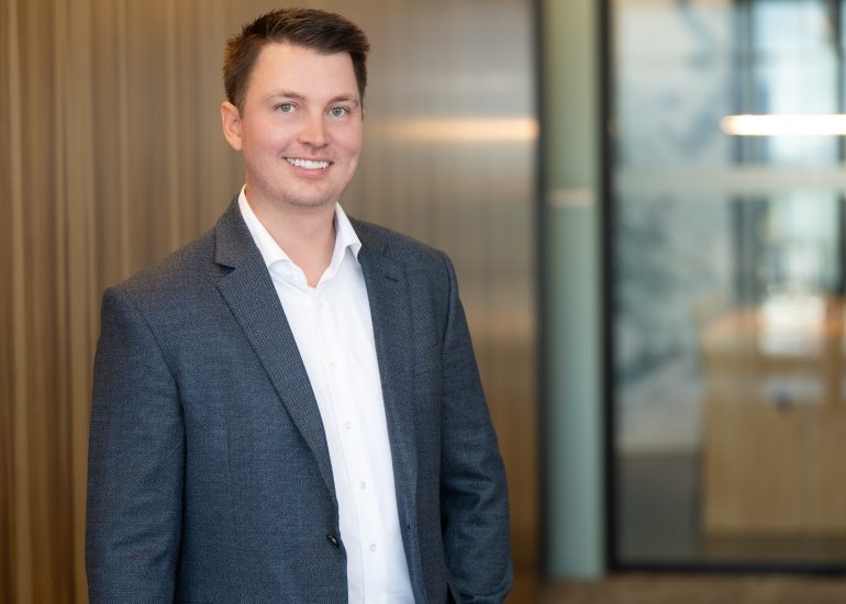 Environmental portrait of Denver Law Firm Attorney